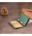 Визитница-книжка ST Leather 19215 Зеленая фото, картинка, изображение