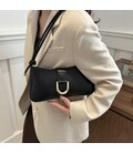 Кроссбоди из эко-кожи черное Lilly P2-6718A фото, картинка, изображение