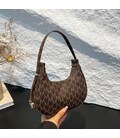 Напівкругла сумка з екошкіри Lilly P2-7056DB картинка, зображення, фото