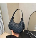 Полукруглая сумка из эко-кожи Lilly P2-7056A фото, картинка, изображение