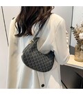 Полукруглая сумка из эко-кожи Lilly P2-7056A фото, картинка, изображение
