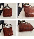 Сумка женская из эко-кожи с тканевым ремнем Lilly P1-6017BO фото, картинка, изображение