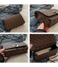 Кроссбоди на цепочке из эко-кожи Lilly P2-14502DB фото, картинка, изображение