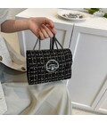 Маленькая твидовая сумочка на цепочке Lilly P2-1520A фото, картинка, изображение