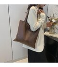 Велика жіноча сумка з екошкіри Lilly P2-9071DB картинка, зображення, фото
