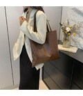 Велика жіноча сумка з екошкіри Lilly P2-9071DB картинка, зображення, фото