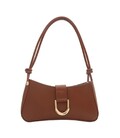 Кроссбоди из эко-кожи коричневое Lilly P2-6718C фото, картинка, изображение
