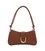 Кроссбоди из эко-кожи коричневое Lilly P2-6718C фото, картинка, изображение