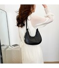Полукруглая женская сумочка в эко-коже Lilly P4-2212A фото, картинка, изображение