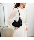 Полукруглая женская сумочка в эко-коже Lilly P4-2212A фото, картинка, изображение