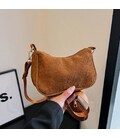 Вельветовая сумка через плечо с кошельком Lilly P4-9620C фото, картинка, изображение
