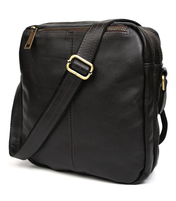 Шкіряна сумка месенджер зі шкіри Наппа TARWA GC-60121-3md картинка, зображення, фото