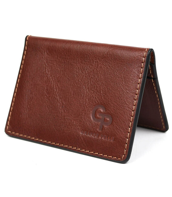 Обкладинка на ID паспорт з відділами для карт Grande Pelle 206623 гладка Наппа картинка, зображення, фото