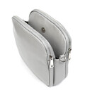Шкіряна жіноча сумка Virginia Conti Italy - VC02807grey сірий фото, картинка, изображение