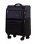 Чемодан Wings LN01 маленький S черно-синий 4 колесный фото, картинка, изображение