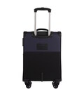 Валіза Wings LN01 маленька S чорно-синя 4 колесна картинка, зображення, фото
