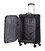 Валіза Wings LN01 середня M чорно-синя 4 колесна картинка, зображення, фото