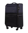 Валіза Wings LN01 середня M чорно-синя 4 колесна картинка, зображення, фото