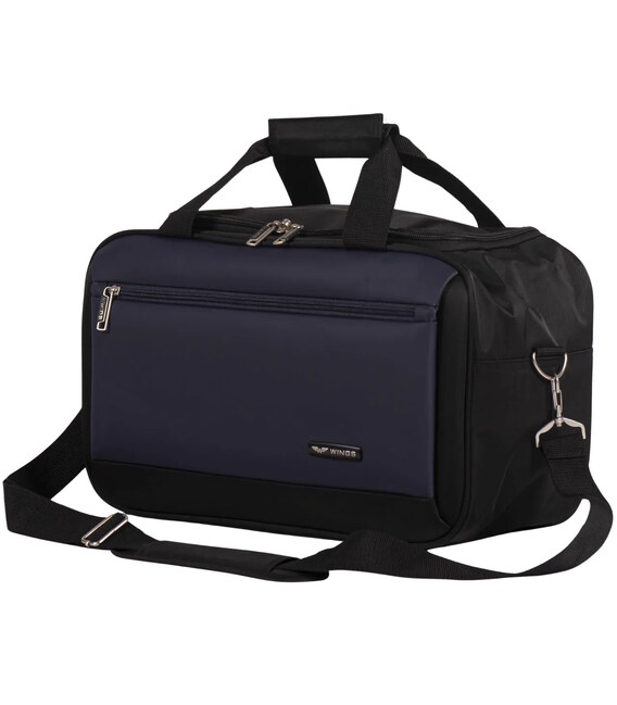 Сумка дорожня Wings LN01 чорно-синя картинка, зображення, фото