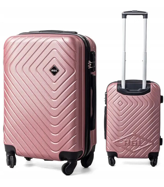 Валіза RGL 741 маленька S рожеве золото - картинка, зображення, фото