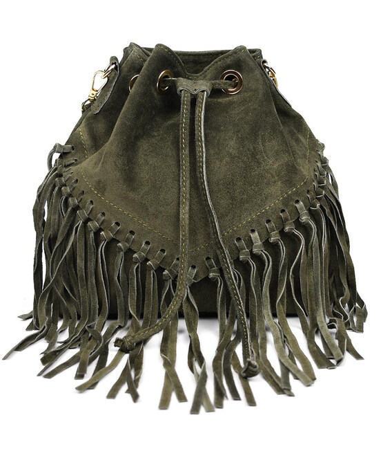 Жіноча сумка на плече Firenze (Італія) fz189624 оливкова фото, картинка, изображение