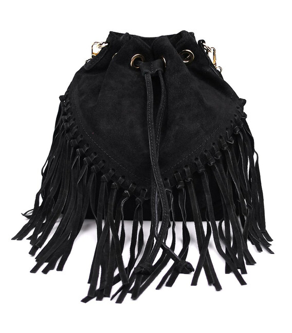 Жіноча сумка на плече Firenze (Італія) fz189605 чорна фото, картинка, изображение