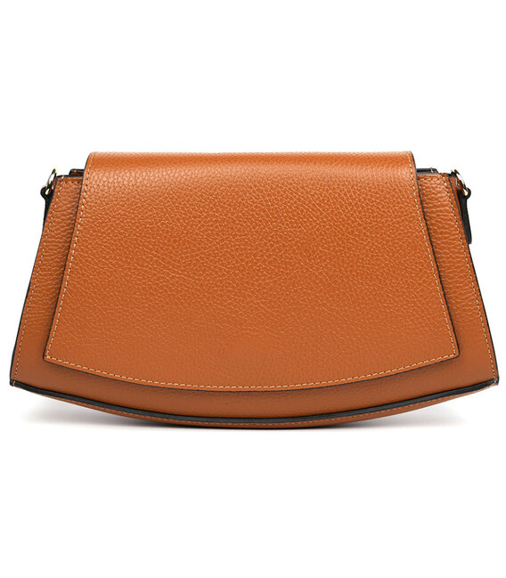 Жіноча шкіряна сумка Firenze (Італія) fz209845 коньячна фото, картинка, изображение