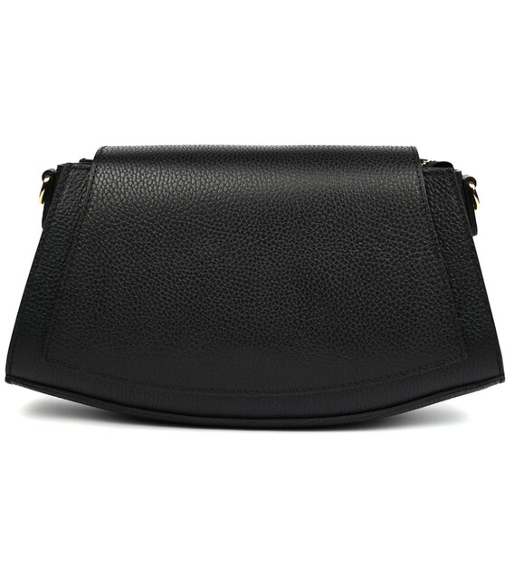 Жіноча шкіряна сумка Firenze (Італія) fz209805 чорна фото, картинка, изображение