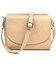 Жіноча шкіряна сумка Firenze (Італія) fz118560 бежева фото, картинка, изображение
