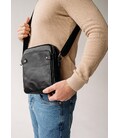 Сумка через плече чоловіча шкіряна Tiding Bag 8913A картинка, зображення, фото
