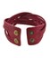 Жіночий шкіряний браслет косичка бордовий картинка, зображення, фото