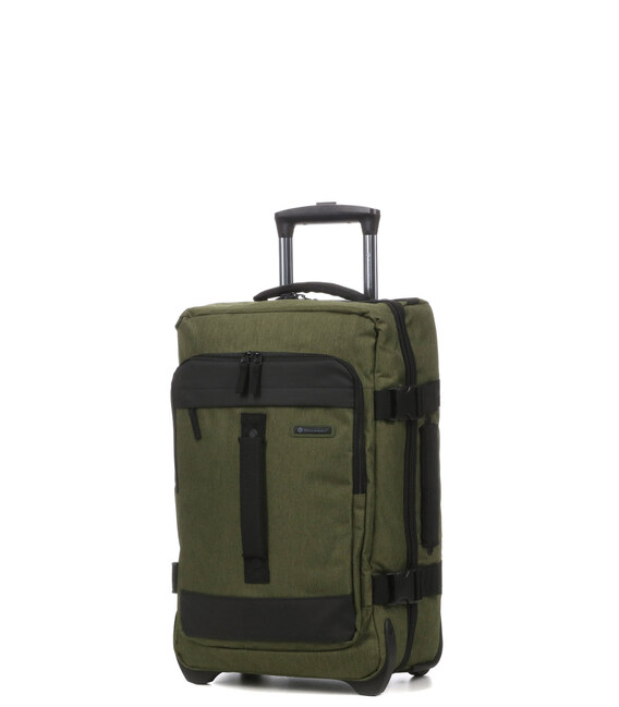 Рюкзак-сумка дорожня на колесах Snowball 48402/50 зелена картинка, зображення, фото