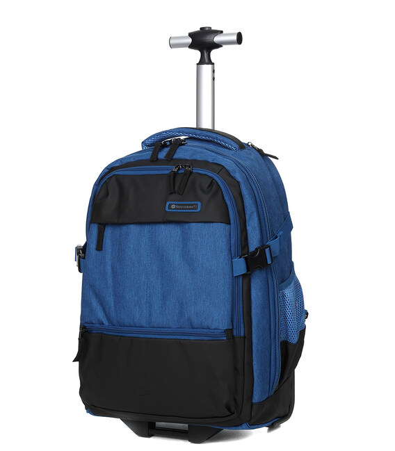 Рюкзак на колесах Snowball 48448 синий фото, картинка, изображение