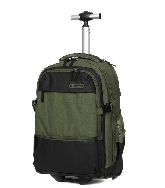 Рюкзак на колесах Snowball 48448 зеленый фото, картинка, изображение