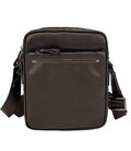 Месенджер шкіряний коричневий Tiding Bag 8713C картинка, зображення, фото