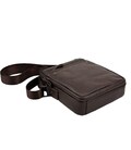 Месенджер шкіряний коричневий Tiding Bag 8713C картинка, зображення, фото