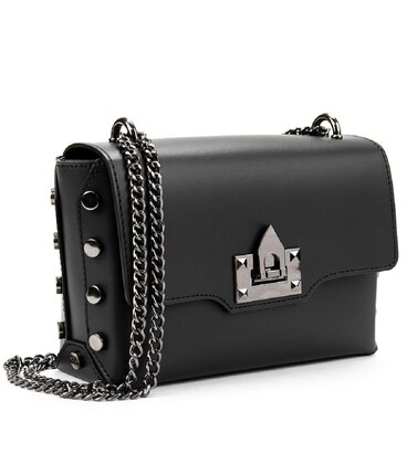 Женская кожаная сумка с цепочкой Firenze Italy F-IT-9812A фото, картинка, изображение