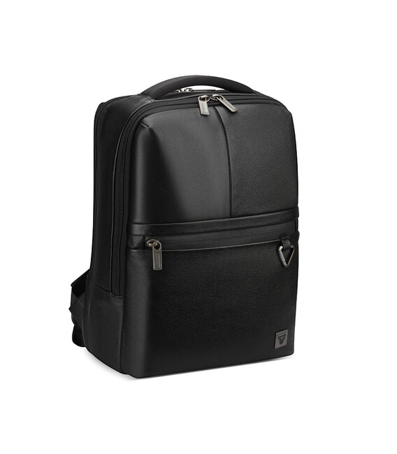 Деловой рюкзак из натуральной кожи 14" Roncato TRIAL 411140/01 фото, картинка, изображение