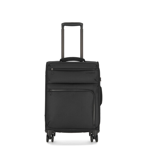 Валіза Bagland Stella маленька 31 л чорний (00442020) - картинка, зображення, фото валізи