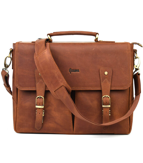 Діловий чоловічий портфель із натуральної шкіри RB-3960-4lx TARWA картинка, зображення, фото