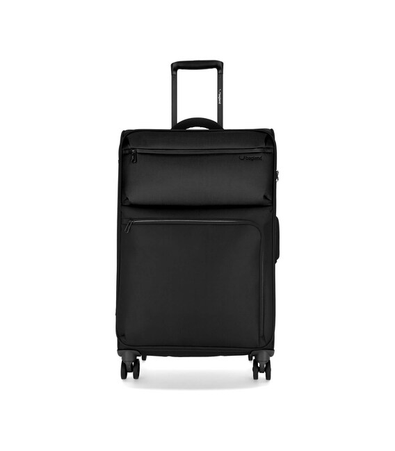Валіза Bagland Stella середня 57 л чорний (00442024) - картинка, зображення, фото валізи