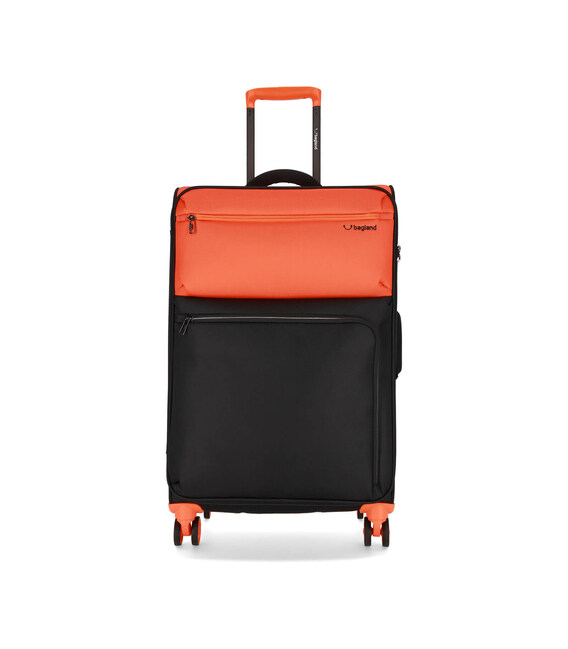 Валіза Bagland Stella середня 57 л помаранчевий (00442024) фото, картинка, изображение