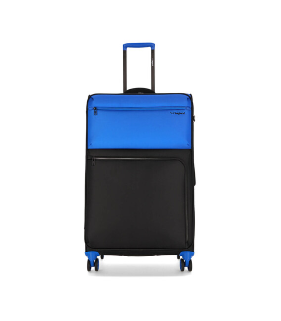 Валіза Bagland Stella середня 57 л синій (00442024) - картинка, зображення, фото валізи