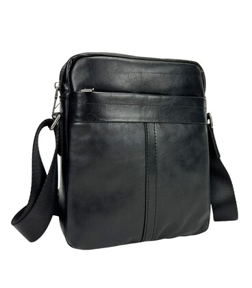 Мессенджер черный Tiding Bag 8017A фото, картинка, изображение
