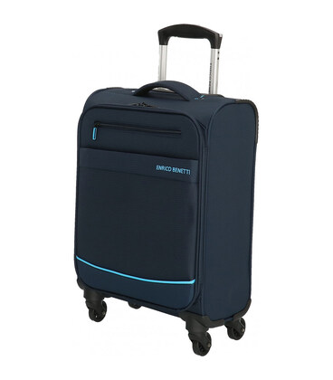 Чемодан Enrico Benetti Nashville Navy маленький S Eb39043 002-50 фото, картинка, изображение