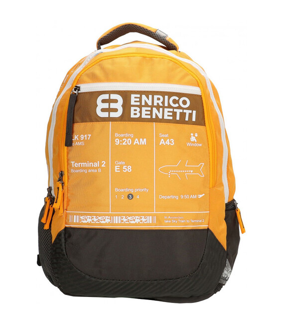Рюкзак для ноутбука Enrico Benetti WELLINGTON/Yellow Eb47193 027 фото, картинка, изображение