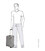 Чемодан Enrico Benetti Dallas Light Grey Mini Eb39042 026-50 фото, картинка, изображение