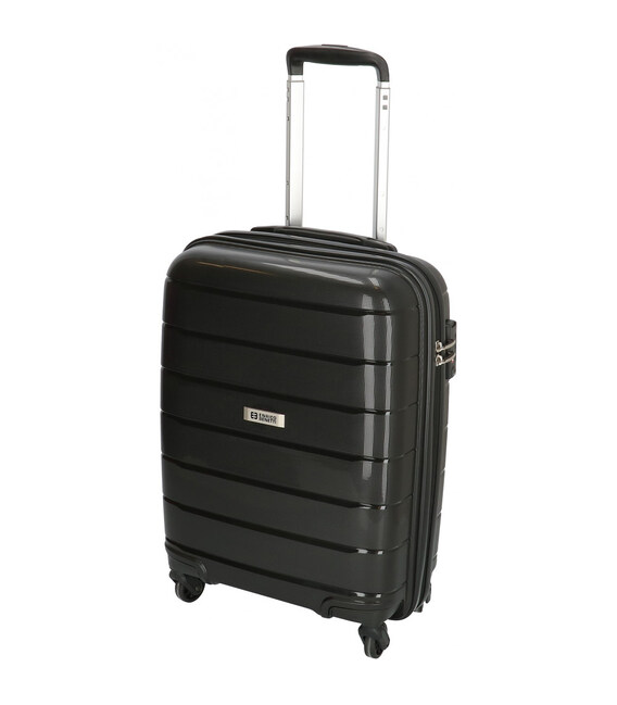 Чемодан Enrico Benetti Denver Black маленький S Eb18013 001-50 фото, картинка, изображение