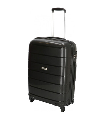 Чемодан Enrico Benetti Denver Black средний M Eb18013 001-60 фото, картинка, изображение