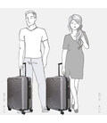 Чемодан Enrico Benetti LOUISVILLE/Grey Midi Eb39040 012-60 фото, картинка, изображение